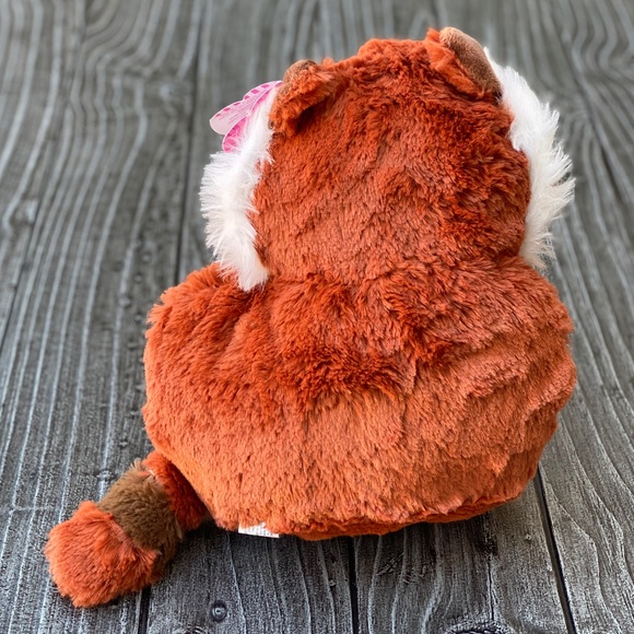 Foxy Panda Fluffy Soft Plush Stuffed Animal 10.5” - Picture 2 of 3